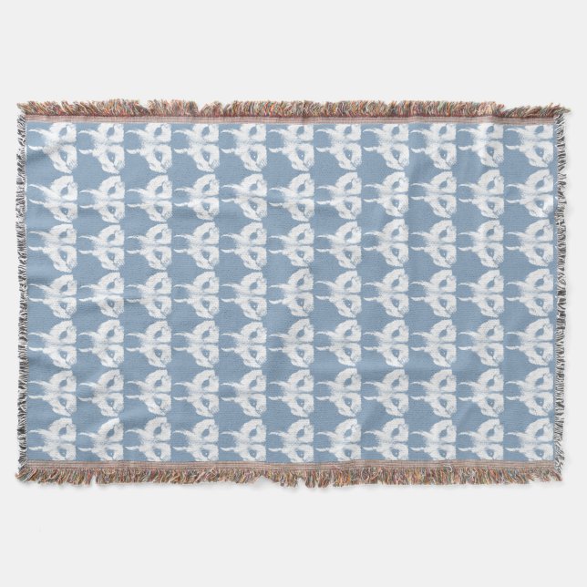 Manta Tejida Husky Pup Blanket Siberian Wolf Pup Throw Blanket (Anverso)