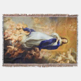 Manta Tejida Inmaculada Concepción Virgen María Asunción 04