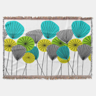 Manta tejida inspirada moderna #40 de los mediados