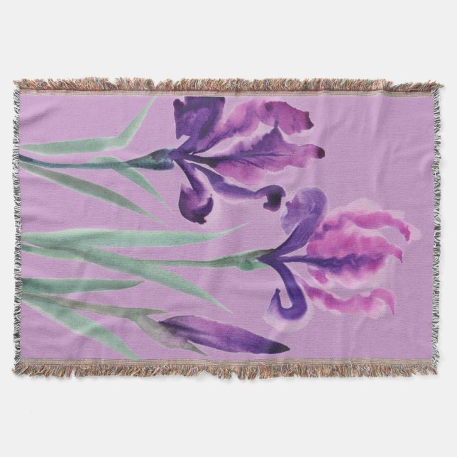 Manta Tejida Iris (Anverso)