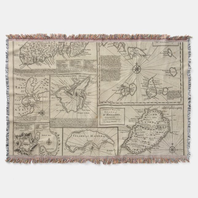 Manta Tejida Islas africanas (Anverso)