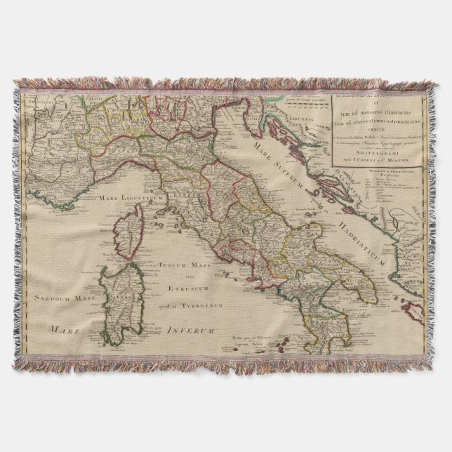 Manta Tejida Italia 16 (Anverso)