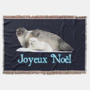Manta Tejida Joyeux Noё l - Sello de anillo