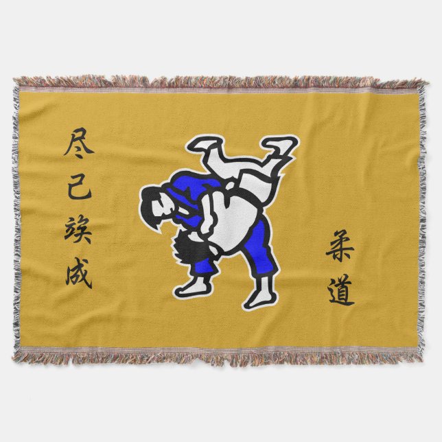 Manta Tejida Judo (Anverso)