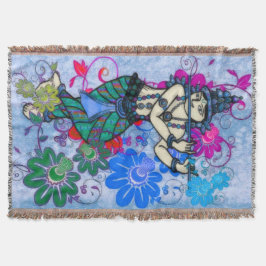 Manta Tejida Krishna Rising