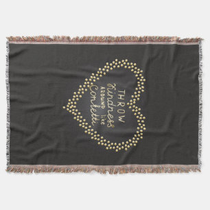 Manta Tejida La amabilidad del tiro alrededor tiene gusto de