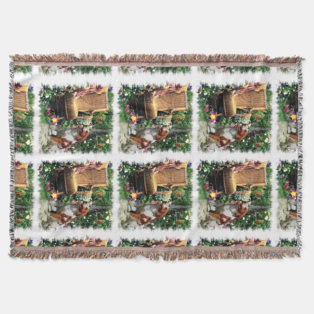 Manta Tejida La Bretaña española donde crece el amor (Anverso)