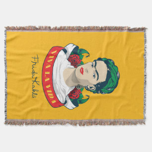 Manta Tejida La Vida de Frida Kahlo el   Viva