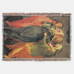 Manta Tejida La visita