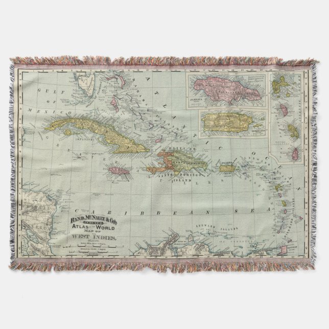 Manta Tejida Las Antillas 11 (Anverso)