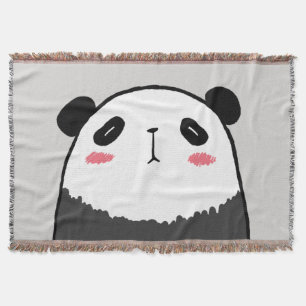 Manta Tejida Lazy Panda