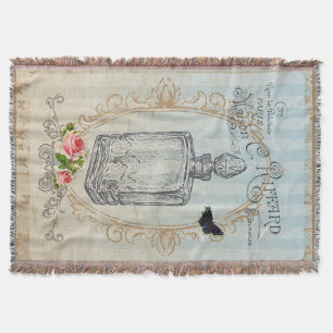 Manta Tejida Le Parfum I - Throw Blanket
