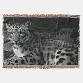 Manta Tejida Leopard Picture Blanket