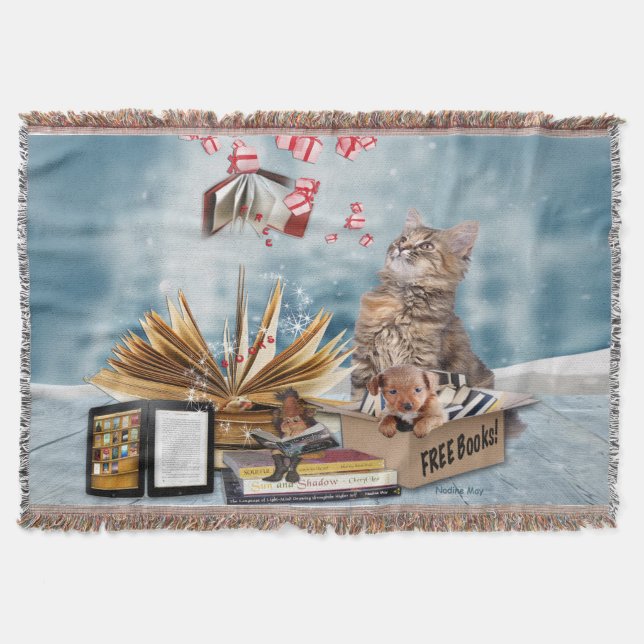 Manta Tejida Libros gratis (Anverso)