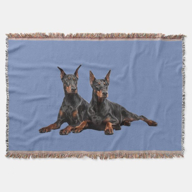 Manta Tejida Los guardas (Anverso)