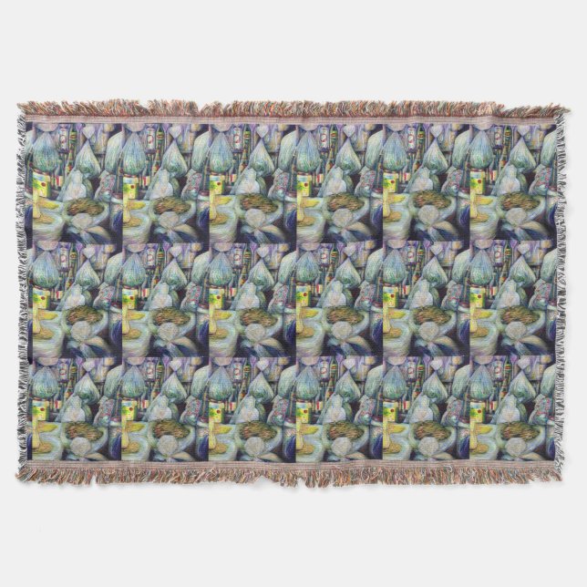 Manta Tejida Los sabores secos de Singapur (Anverso)