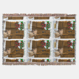 Manta Tejida Luchar contra los Navidades