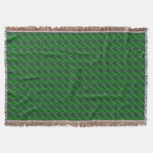 Manta Tejida Lucky Blanket St Patrick's Lucky Throw Blanket (Anverso)