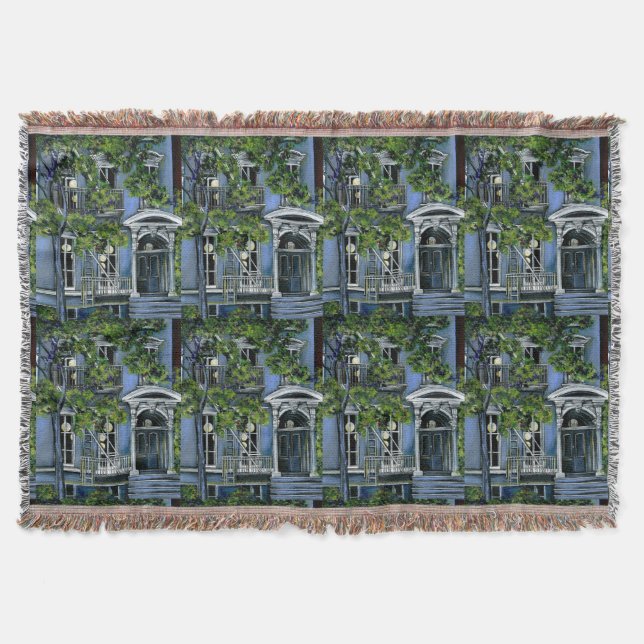 Manta Tejida Luminosa esfera desde adentro, Nueva York (Anverso)