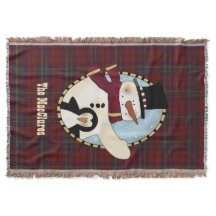 MacClure Tartan Holiday Plaid Blanket