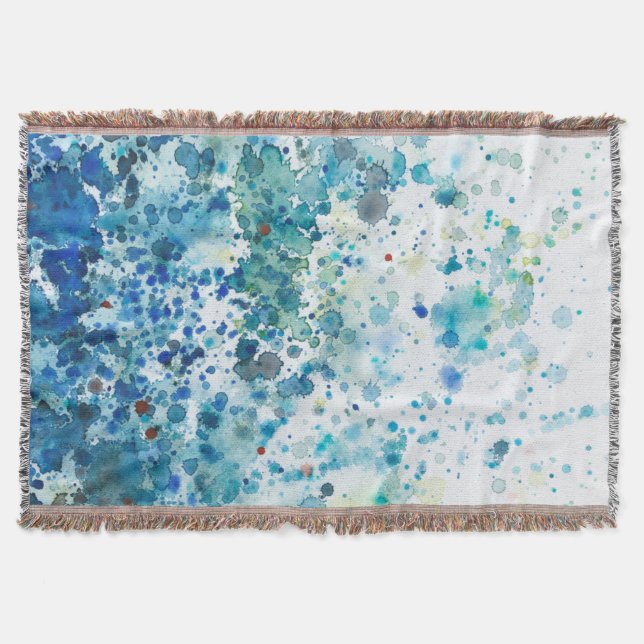 Manta Tejida Mar Específico I (Anverso)