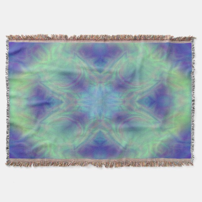 Manta Tejida Máscaras (Anverso)