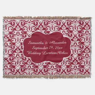 Manta Tejida Matanza personalizada de Damask/Keepsake Personali