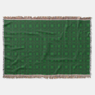Manta Tejida Matrícula verde
