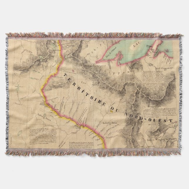 Manta Tejida Mediados de oeste 41 de Estados Unidos (Anverso)