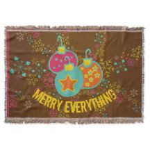 Merry Everything Holiday Throw