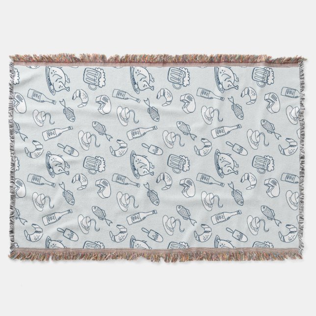 Manta Tejida Modelo de la comida (Anverso)