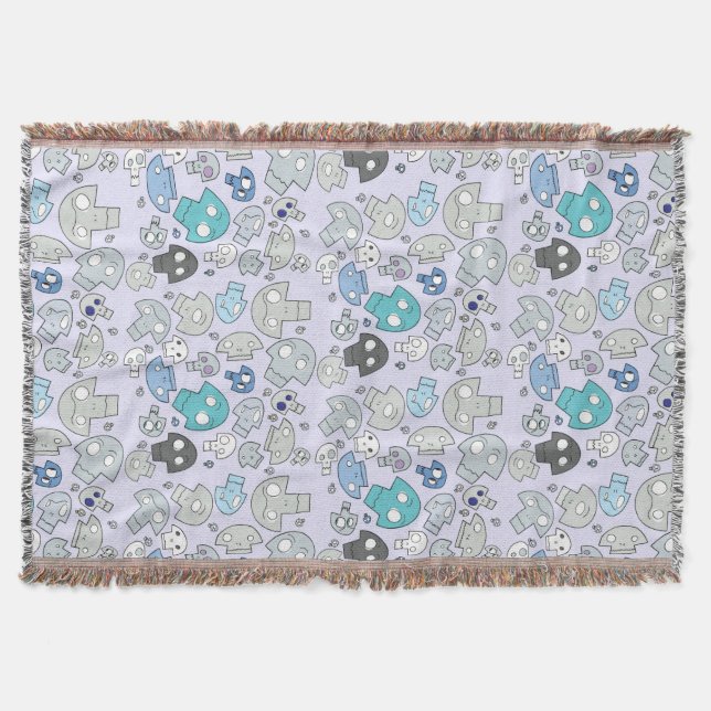 Manta Tejida Modelo del cráneo (Anverso)