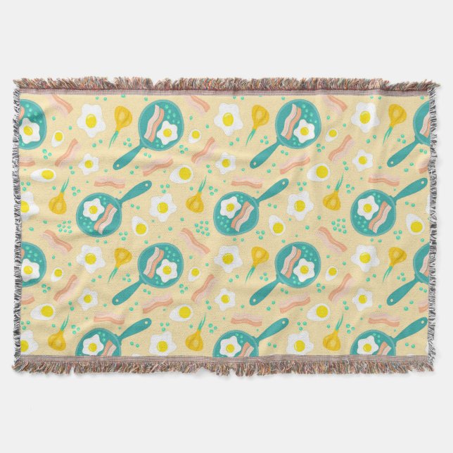 Manta Tejida Modelo del desayuno (Anverso)