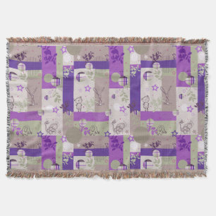 Manta Tejida Modelo del edredón del bebé