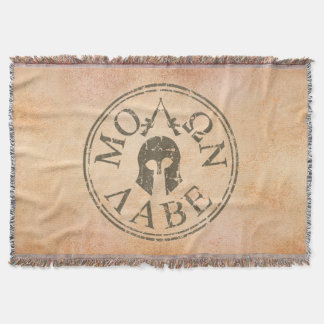 Manta Tejida Molon Labe, viene tomarlos