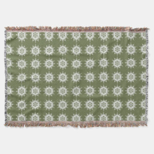 Manta Tejida Moss Mandala