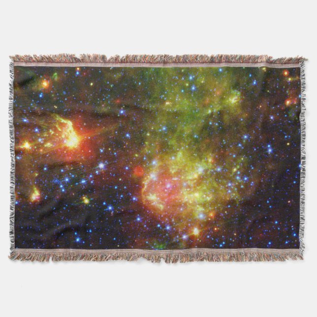 Manta Tejida Muerte turbia de la estrella masiva de la NASA (Anverso)