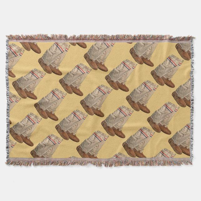 Manta Tejida Mukluks (Anverso)