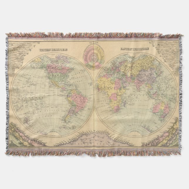 Manta Tejida Mundo 10 (Anverso)