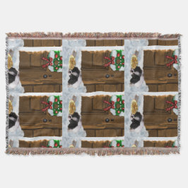 Manta Tejida Navidades chinos de Japón