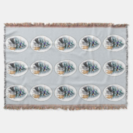 Manta Tejida Navidades de Chihuahua