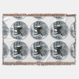 Manta Tejida Navidades recuperadores planos