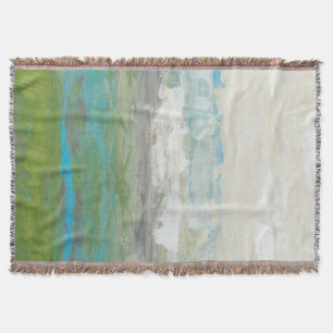 Manta Tejida Nubes blancas con vistas a un hermoso paisaje