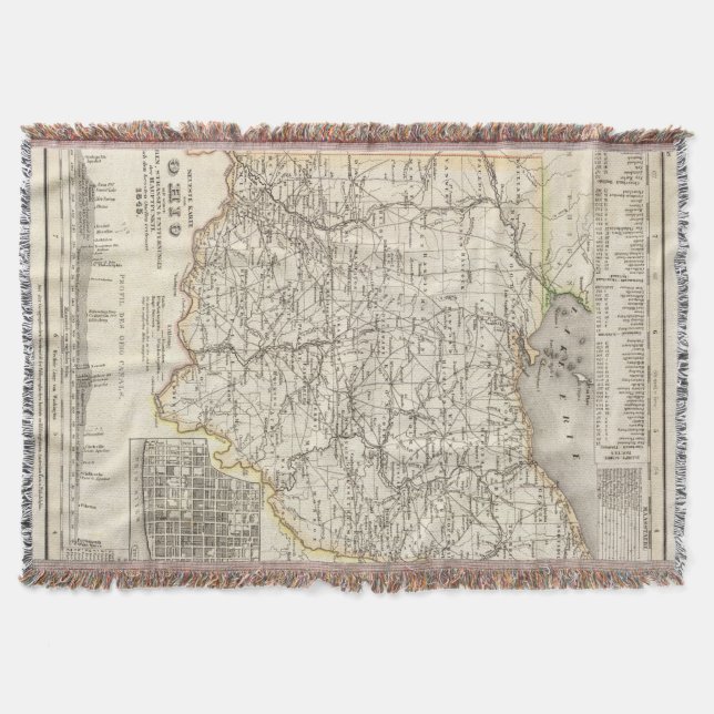 Manta Tejida Ohio 12 (Anverso)