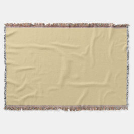 Manta Tejida Oscuro estampado beige