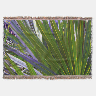 Manta Tejida Palmetto Tropicale