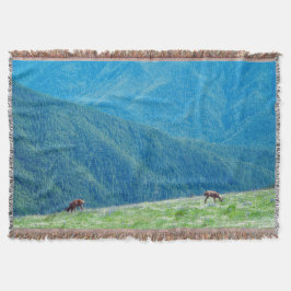 Manta Tejida Paquetes por las montañas