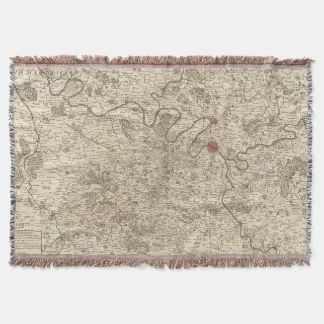 Manta Tejida París Francia (Anverso)