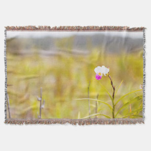 Manta Tejida Parque nacional Volcanes de la Orquídea Tropical d