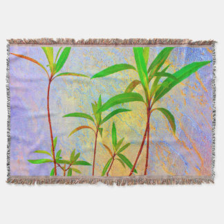 Manta Tejida Pastel tropical